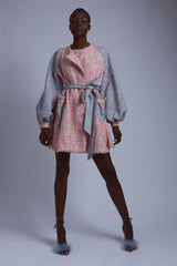 Candy Tweed Coat Dress