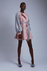 Candy Tweed Coat Dress