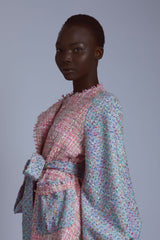 Candy Tweed Coat Dress