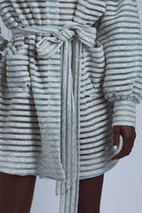 Sky Tweed Coat Dress