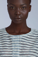 Sky Tweed Coat Dress