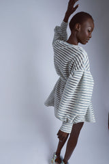 Sky Tweed Coat Dress