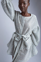 Sky Tweed Coat Dress