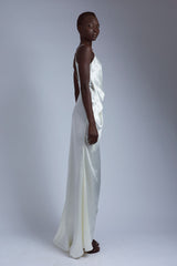 Pearl Silky Wrap Gown