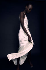 Pearl Silky Wrap Gown