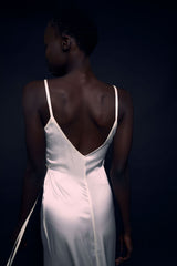 Pearl Silky Wrap Gown