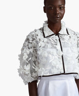Peace Petal Crop Jacket