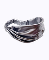 Gunmetal Vegan Leather Headband
