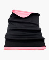 Reversible Pink Black Neck Gaiter