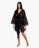 Peace Black Robe Dress