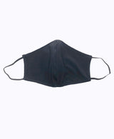 Baby Blue Black Soft Reversible Mask