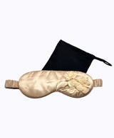 3D Champagne Floral Silk Sleep Eye Masks