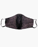 Black Sequin Lightweight Mask