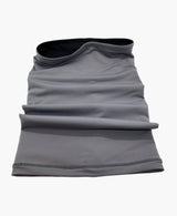 Reversible Grey Black Neck Gaiter