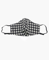 Adjustable Houndstooth Mask
