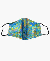 Holographic Reflective Blue Soft Mask