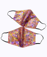 Holographic Reflective Pink Soft Mask