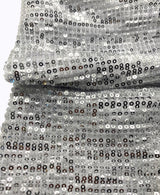 Sequin Pleated Neck Gaiter