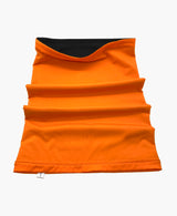 Reversible Orange Black Neck Gaiter