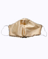Silver Gold Sequin Mask