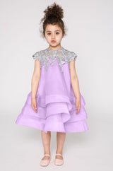 Violet Little Girls Dress