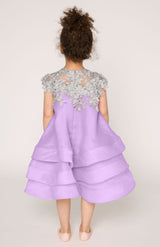 Violet Little Girls Dress