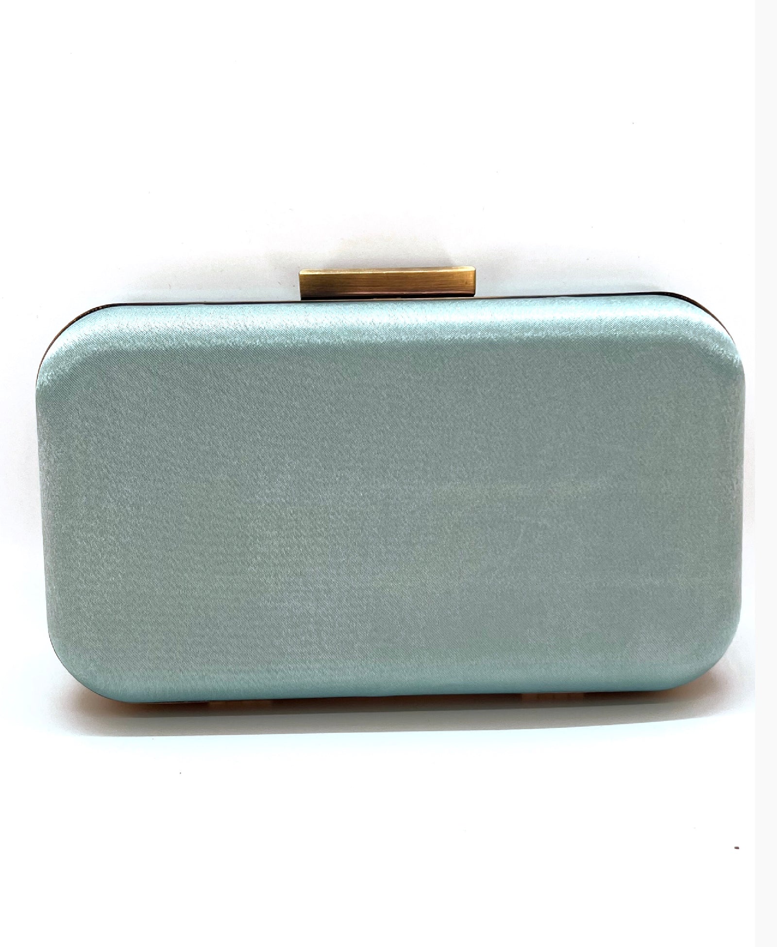 SOMETHING BLUE Mrs PEARL SATIN CLUTCH