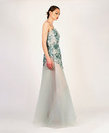 Paradiso Strapless Gown lace