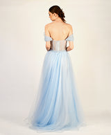 Cindy Strapless Bustier Gown