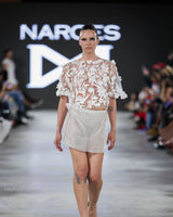 Hin - 3D Floral Top - image 3