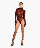 Naya Red Polka Dot bodysuit