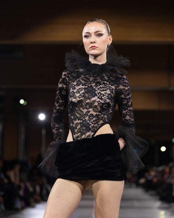 Luxa Bodysuit in black by NARCES