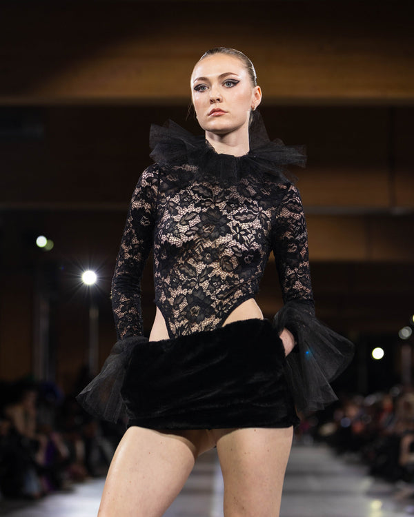 Luxa Bodysuit in black by NARCES