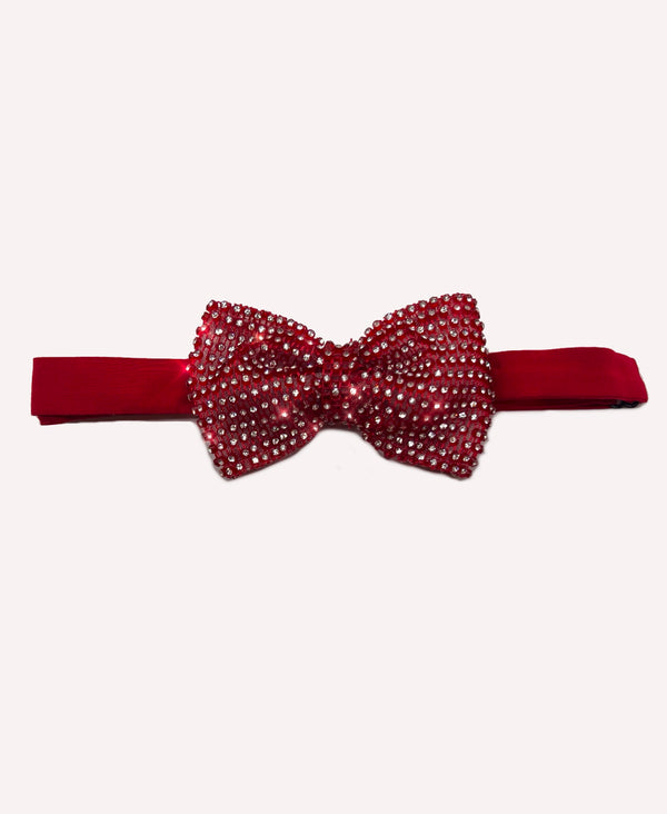 narces crystal bowtie handmade