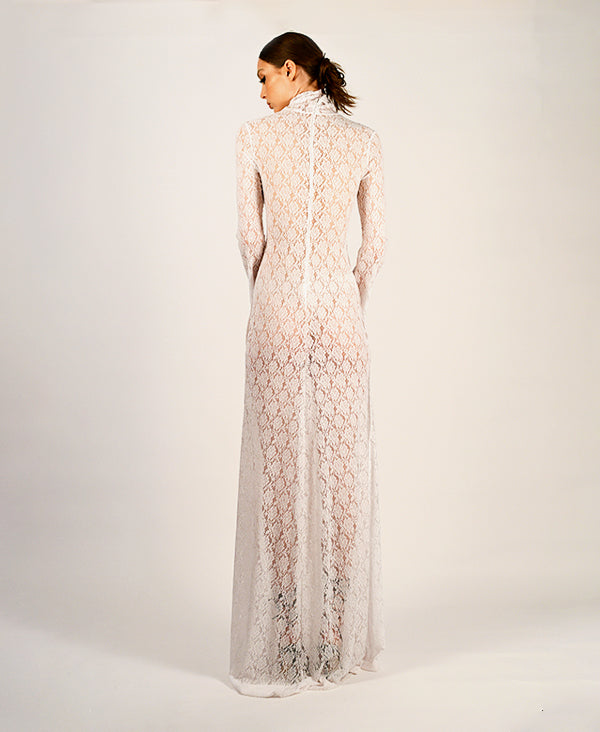 Silvie lace gown