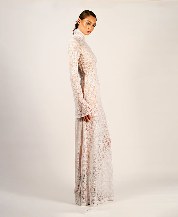 Silvie lace gown