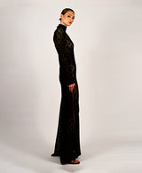 Silvie Noir  lace gown