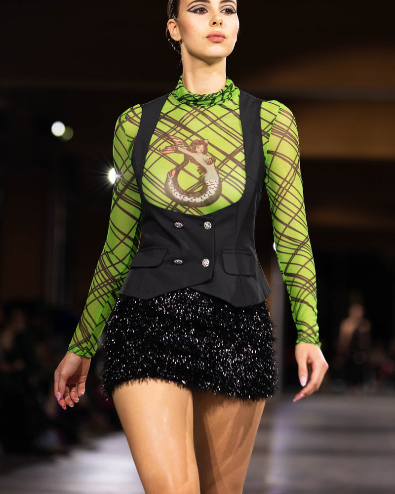 Axia Skirt in black by NARCES