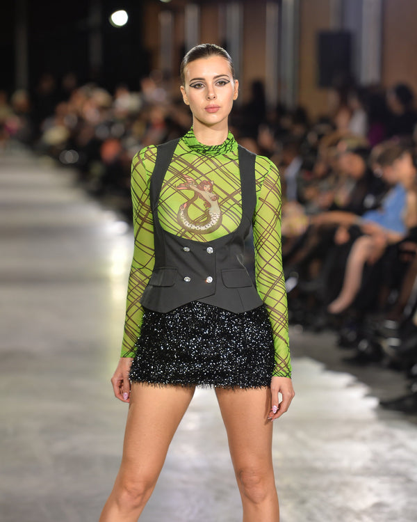 Axia Vest in black by NARCES