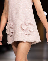 Harriet - Tweed Appliqué Dress - image 2