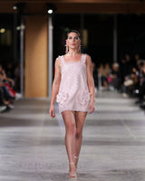 Harriet - Tweed Appliqué Dress - image 3