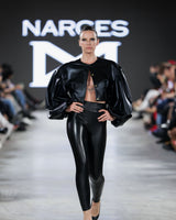 Zuni Horsehair Jacket in black by NARCES