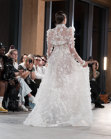 FLORA | 3D Floral Long Sleeve A-Line Wedding Gown