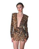 Leo Sequin Mini Dress