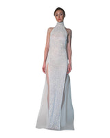 Lexi Crystal Halter Dress