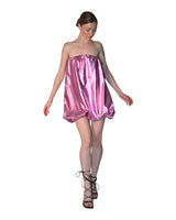 Lustra Vegan Leather Bubble Dress