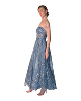 Mare - Sparkle Tulle Corset Midi Dress