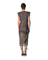 Midnight Crystal Midi Dress