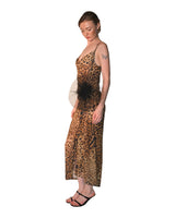 Ravello Leopard Mesh Dress