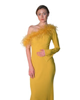 Sol Ostrich Feather Gown